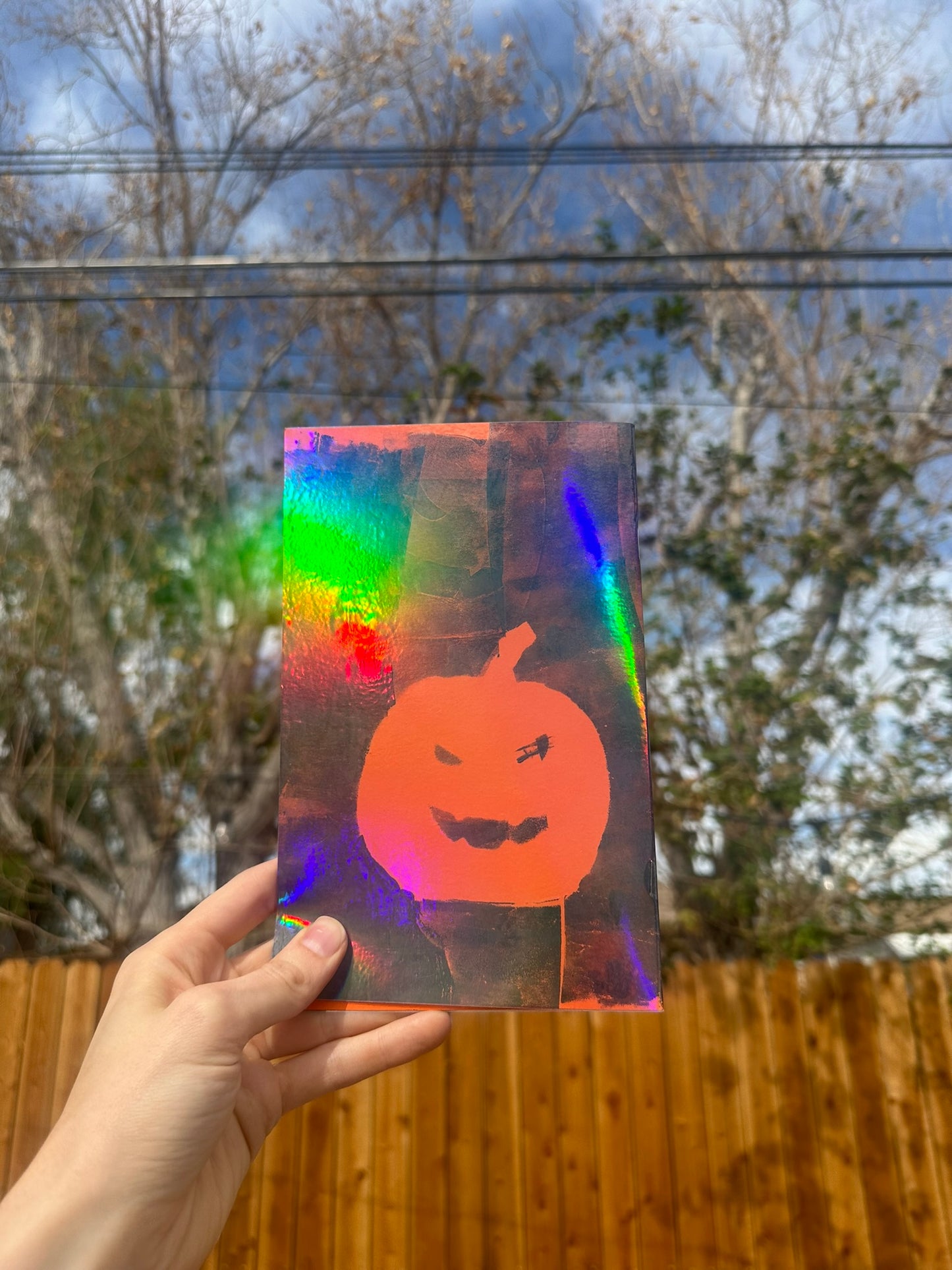 "Haunted Mansion" Collage Zine