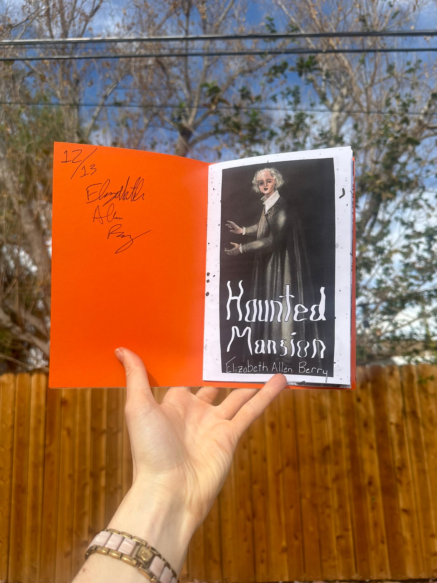 "Haunted Mansion" Collage Zine