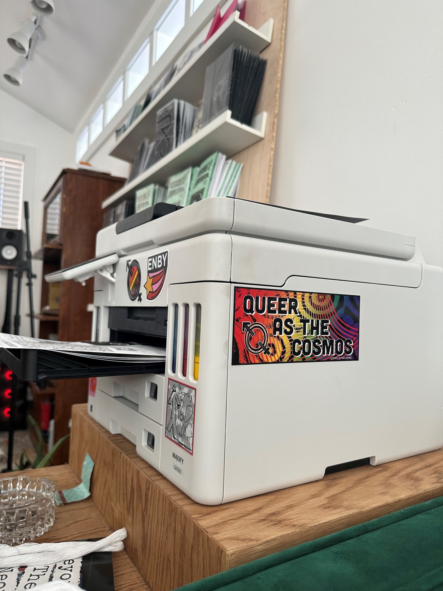 Queer as the Cosmos Sticker
