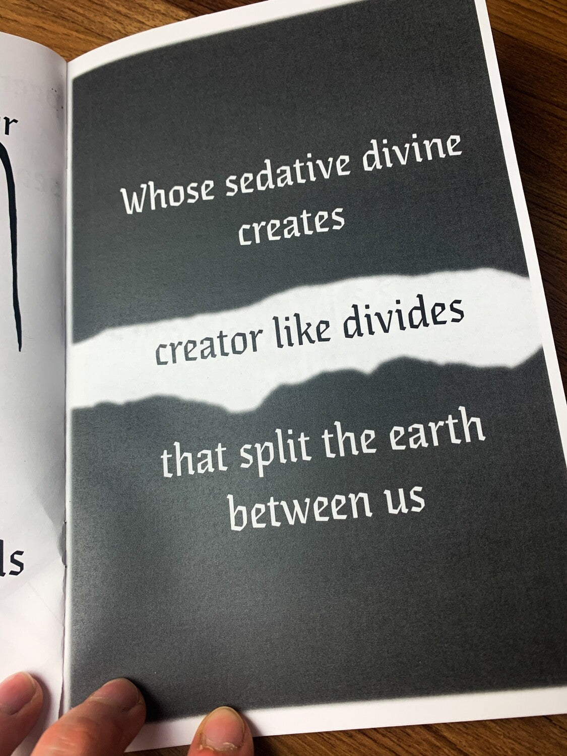 "The Great Exhale" Illustrated Poetry Zine