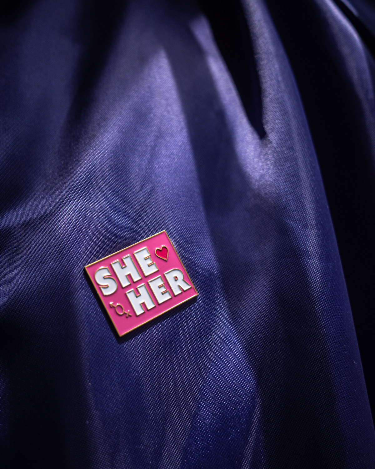 SHE//HER Enamel Pin