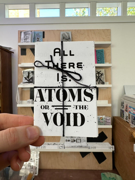 "Atoms and The Void" Mini Zine