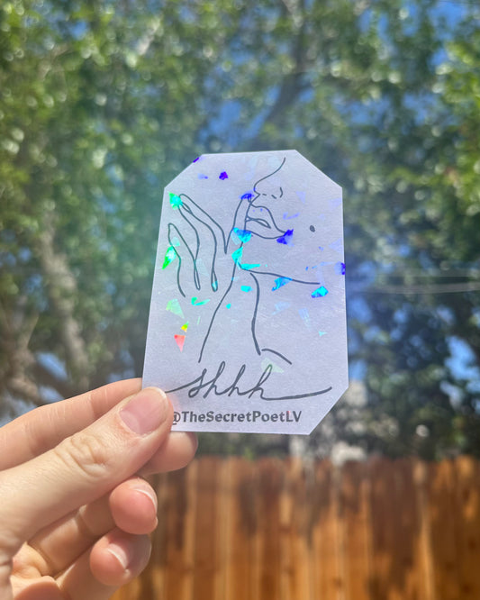 The Secret Poet Sticker