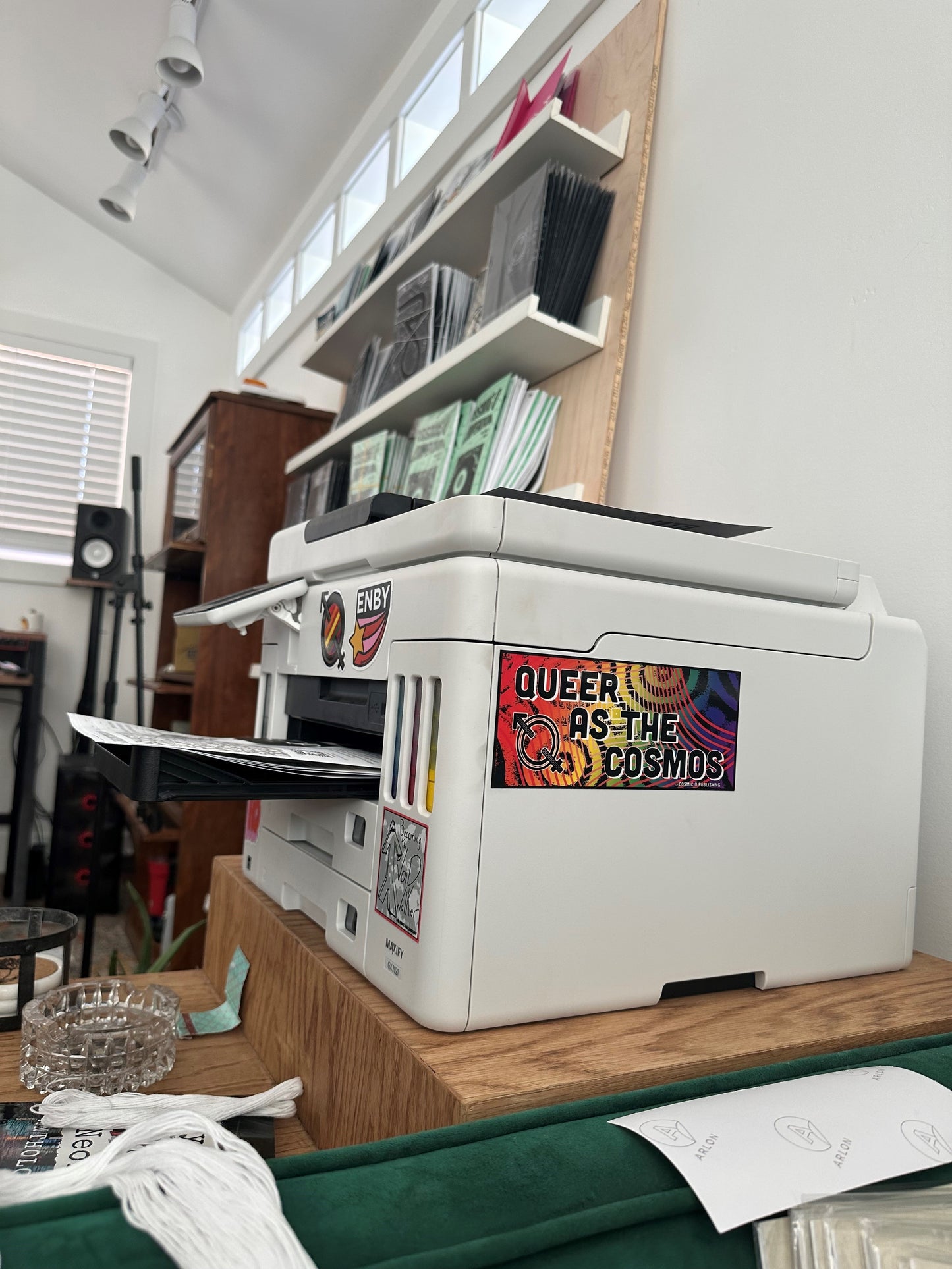 Queer as the Cosmos Sticker