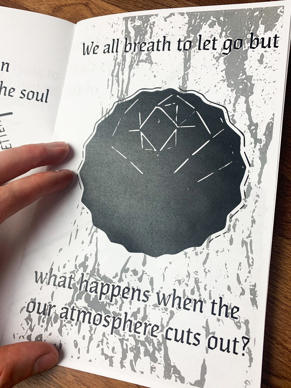 "The Great Exhale" Illustrated Poetry Zine