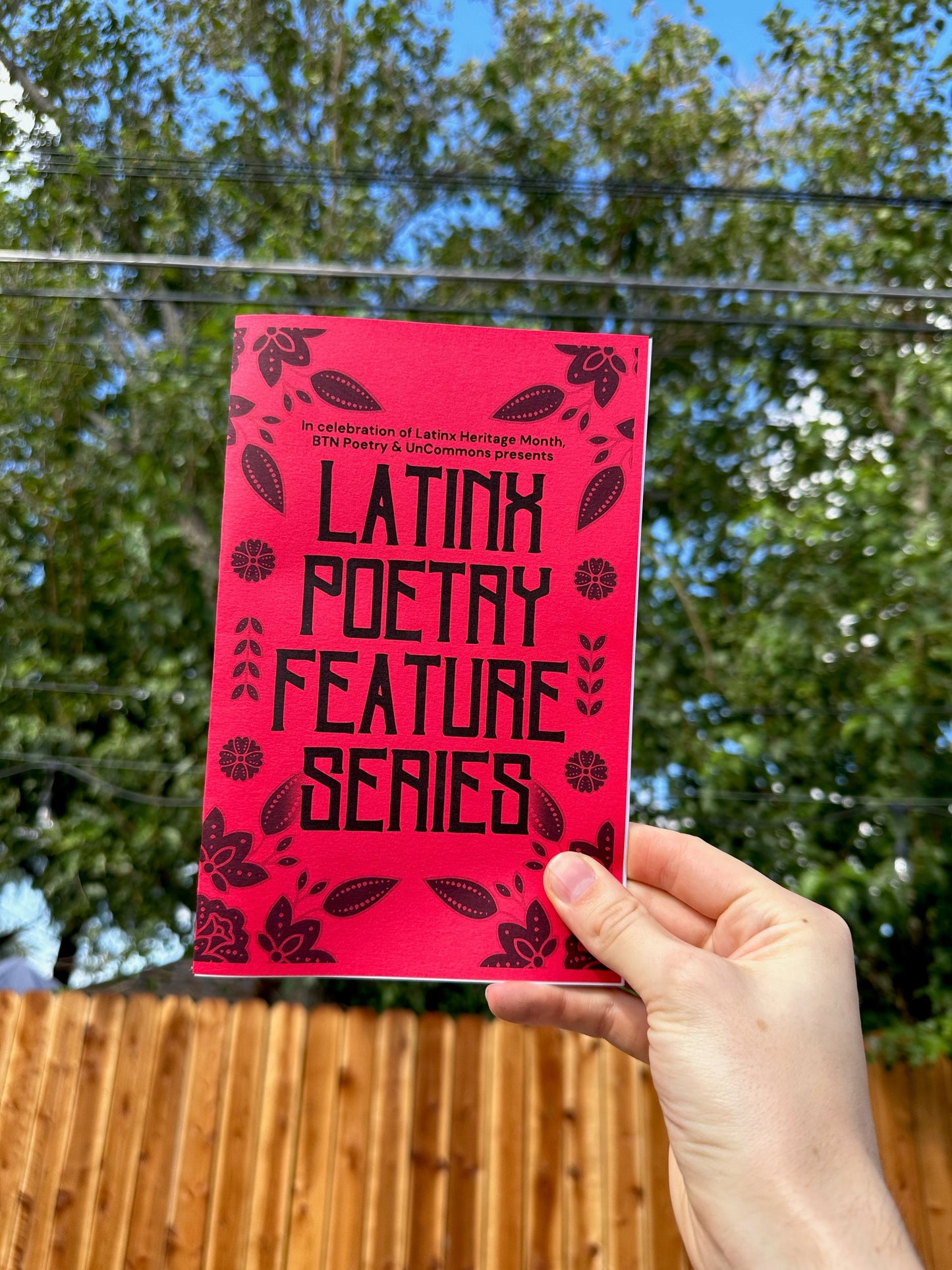 "Latinx Poetry Feature" Zine