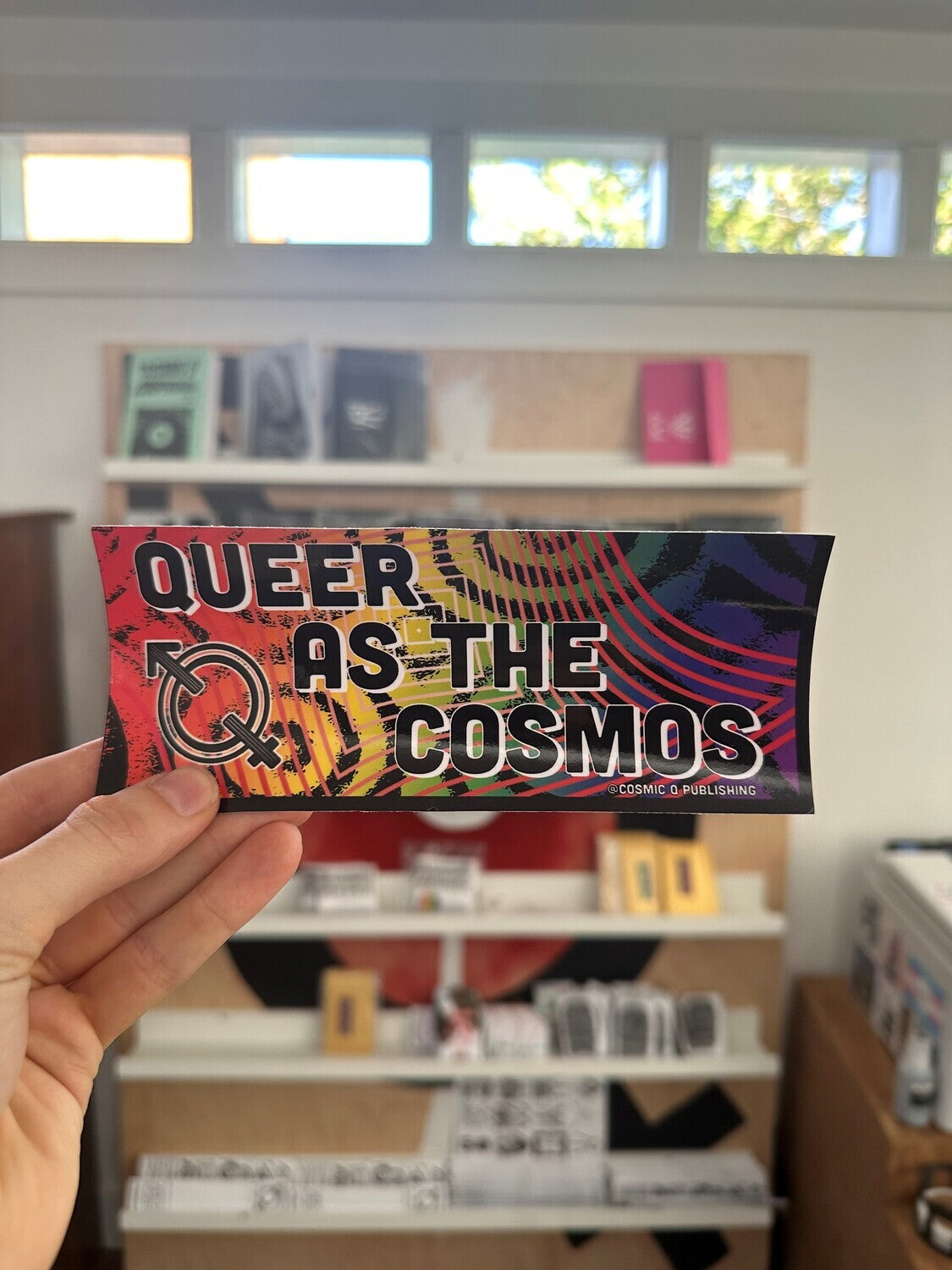 Queer as the Cosmos Sticker