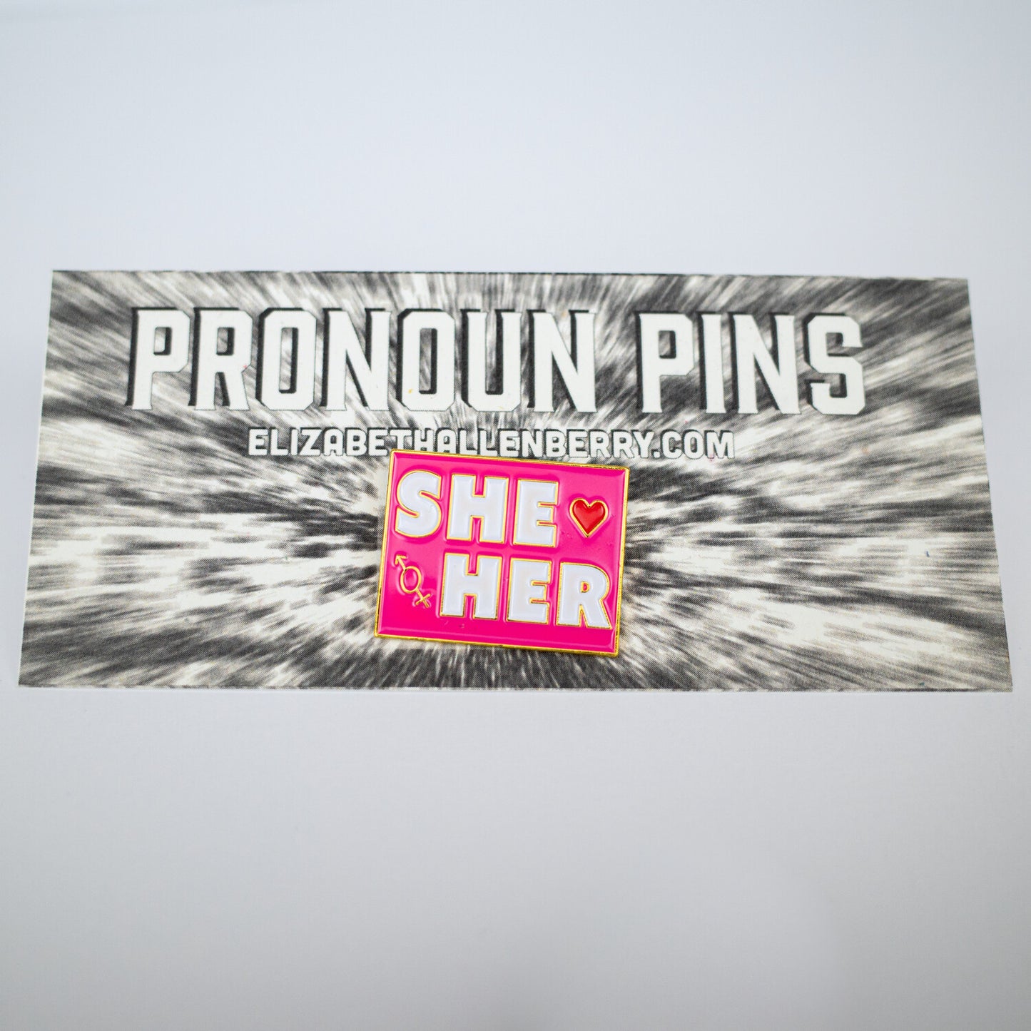 SHE//HER Enamel Pin
